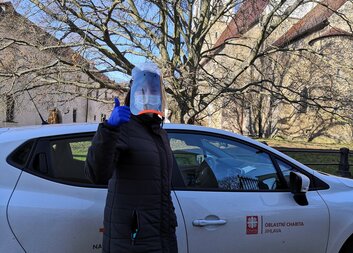 K ukončení pandemie můžeme přispět almužnou na Charitu