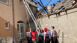 Tornádem zničená obec Lužice zažívá vlnu solidarity. Díky za vaše dary
