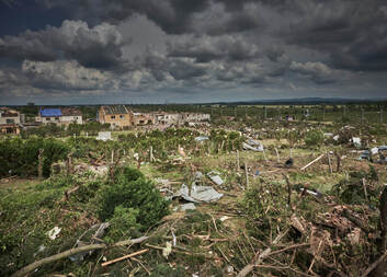 Lidem po tornádu pomáhá Charita také ve spolupráci se Sociálním nadačním