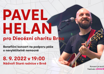 Pavel Helan zahraje pro nevyléčitelně nemocné a umírající 