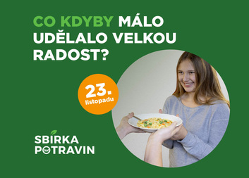 Podzimní Sbírka potravin je za dveřmi. Pomoci může každý 